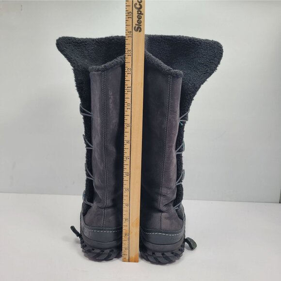 Nike Valenka 2 ACG Puddle Proof Women's Black Button Boots 375461-001 US Size 9 - Picture 9 of 11